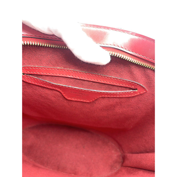 Authentic Louis Vuitton Saint Jacques Red EPI Leather Shoulder Bag LV - Picture 11 of 16